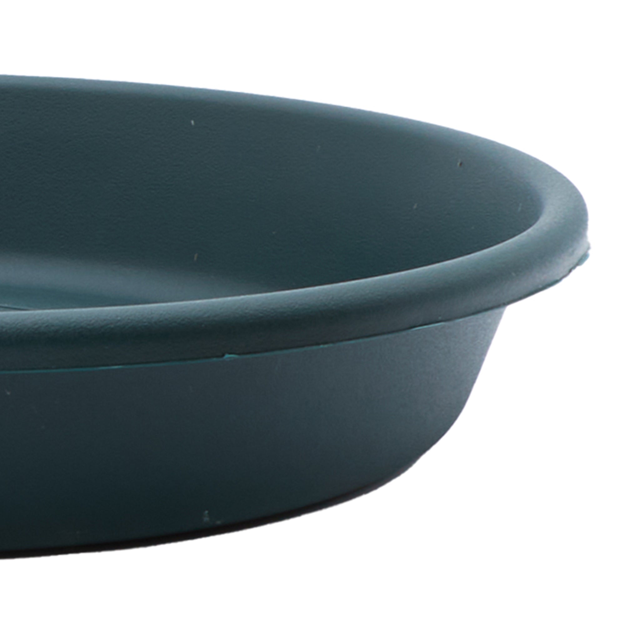 The HC Companies Classic 14" Round Plastic Plant Pot Saucer Drip Tray, Seafoam