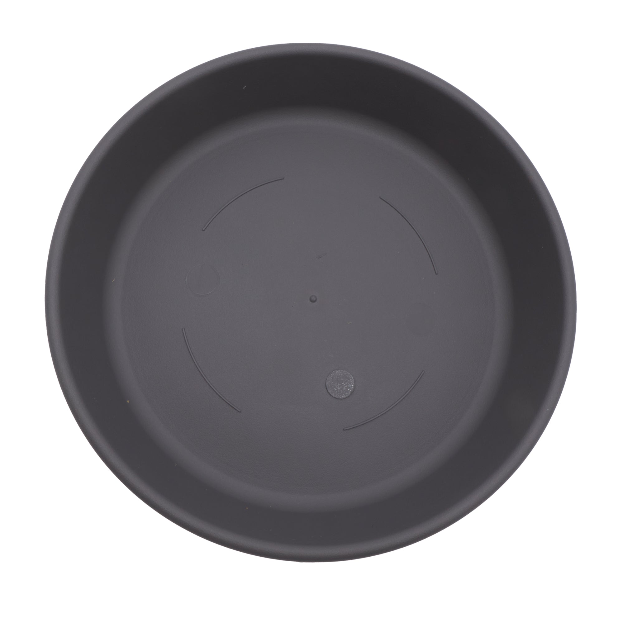 The HC Companies Classic 17.5" Plant Pot Saucer Drip Tray, Warm Grey (Open Box) - VMInnovations