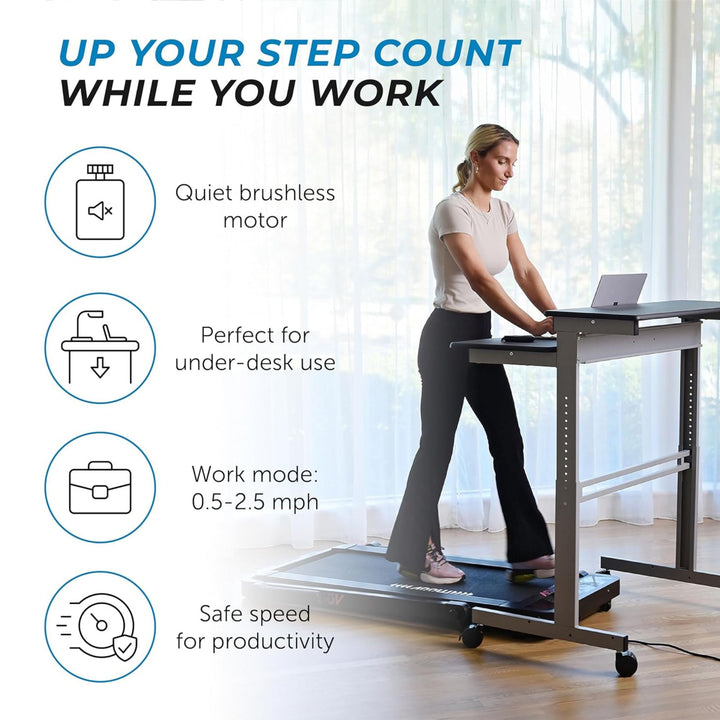 Stamina muuv Treadmill, Foldable Walking Pad, Home Gym Cardio Exercise Machine - VMInnovations