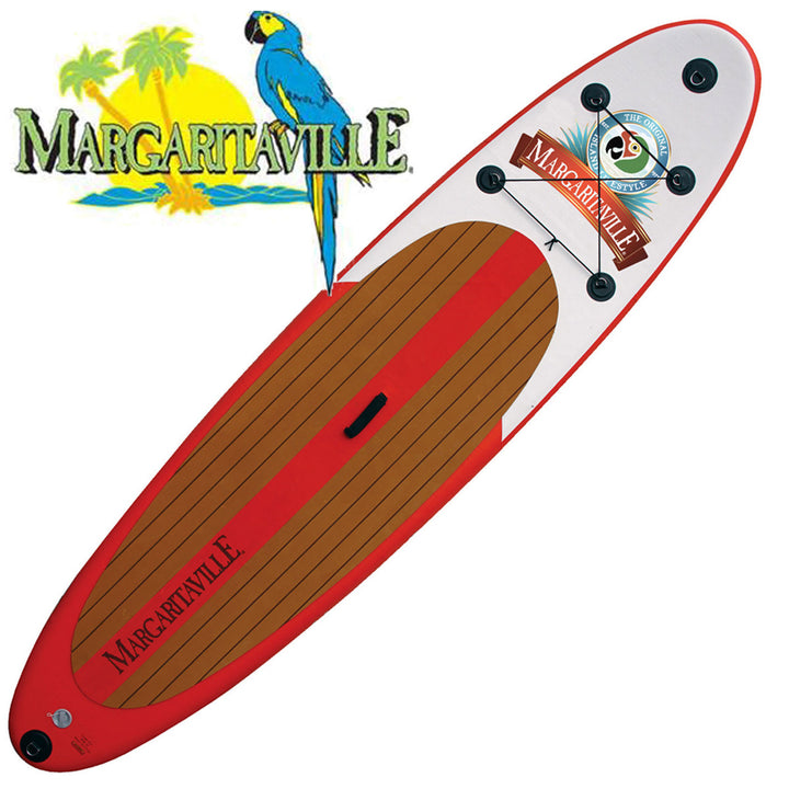 Margaritaville 10.5' Inflatable Stand Up Paddleboard Set, SUP with Paddle & Pump - VMInnovations