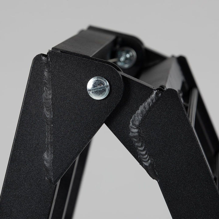 Titan Ramps 10 Foot Folding ATV Loading Ramp Arched Aluminum Design, Black