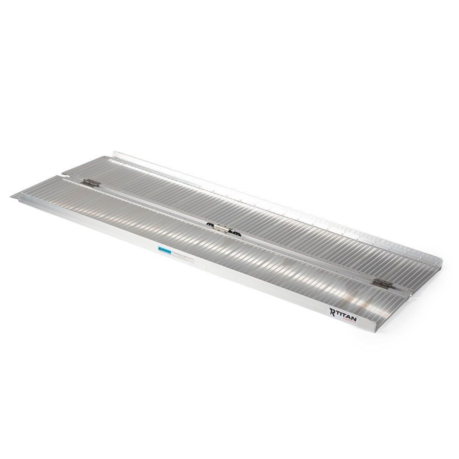 Titan Ramps 6 Foot Single-Fold Aluminum Wheelchair Ramp, 600 Pound Capacity - VMInnovations