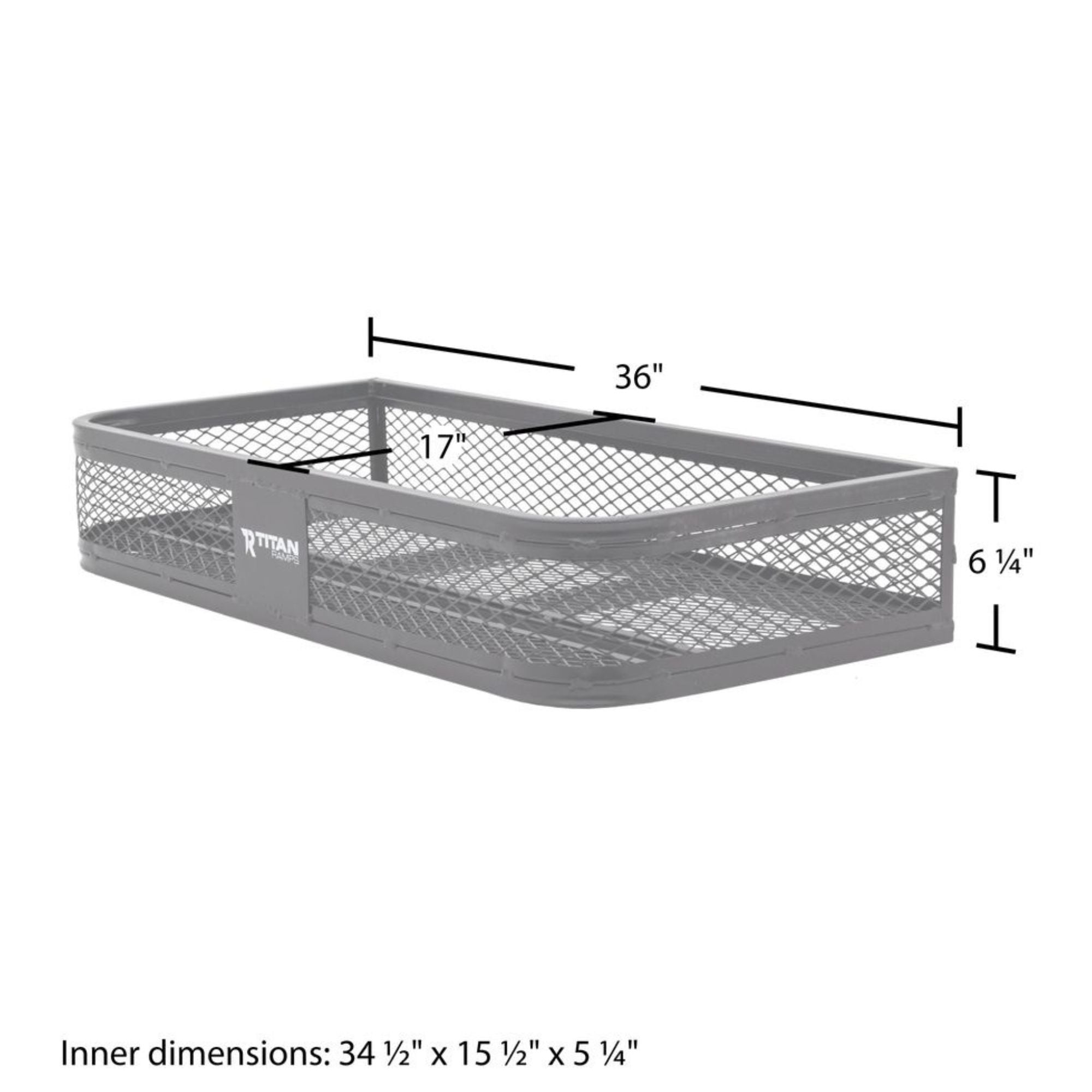 Titan Ramps Universal ATV/UTV Front Cargo Basket Rack with 100lbs Capacity(Used) - VMInnovations