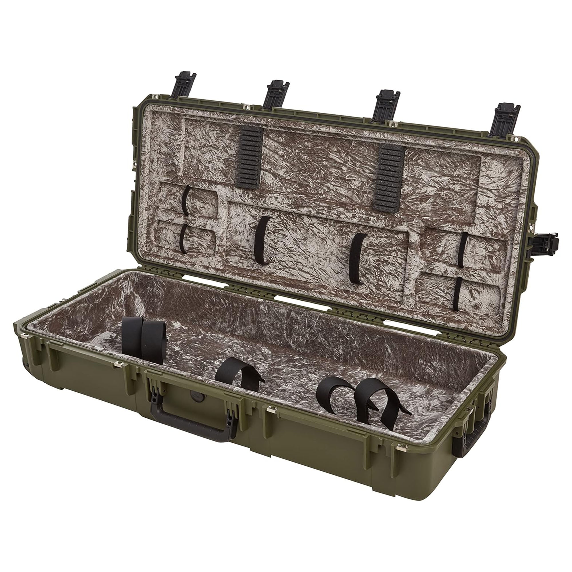 SKB Hard Large Plush Storage Case Archery Bow Parallel Limb iSeries REV2, Green - VMInnovations