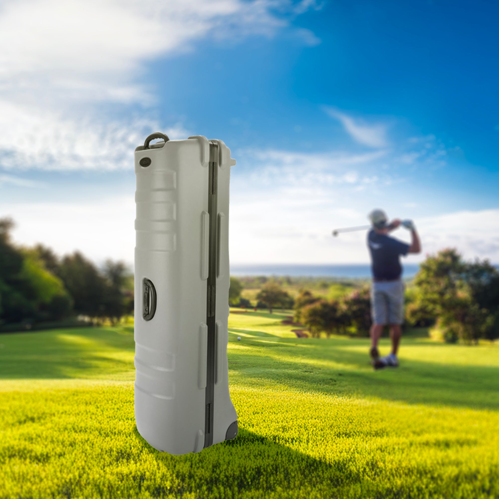 SKB Cases ATA Staff Pro XL Hard Plastic Storage Wheeled Golf Case (Open Box) - VMInnovations