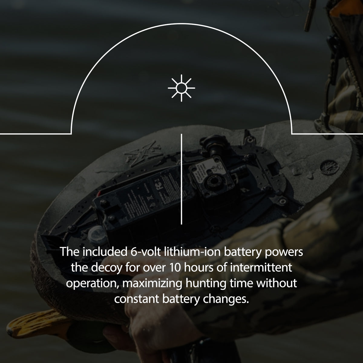 Avian X Power Swimmer Mallard Drake Motion Duck Decoy w/ Battery (Open Box) - VMInnovations