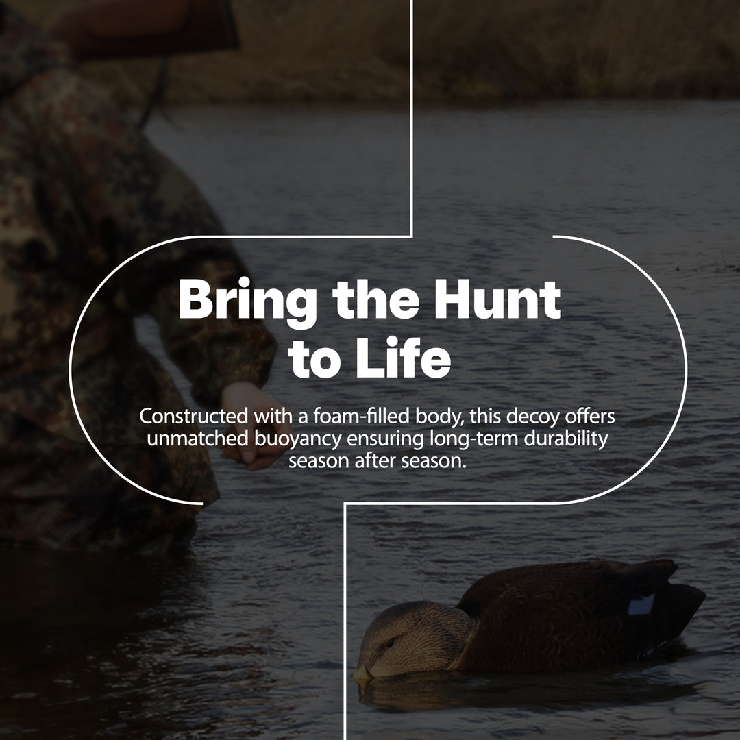 Avian-X Power Shaker Black Duck Motion Hunting Decoy Floating Surface Feeder - VMInnovations