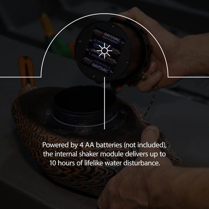 Avian-X Power Shaker Mallard Hen Motion Duck Decoy Floating Surface Feeder - VMInnovations