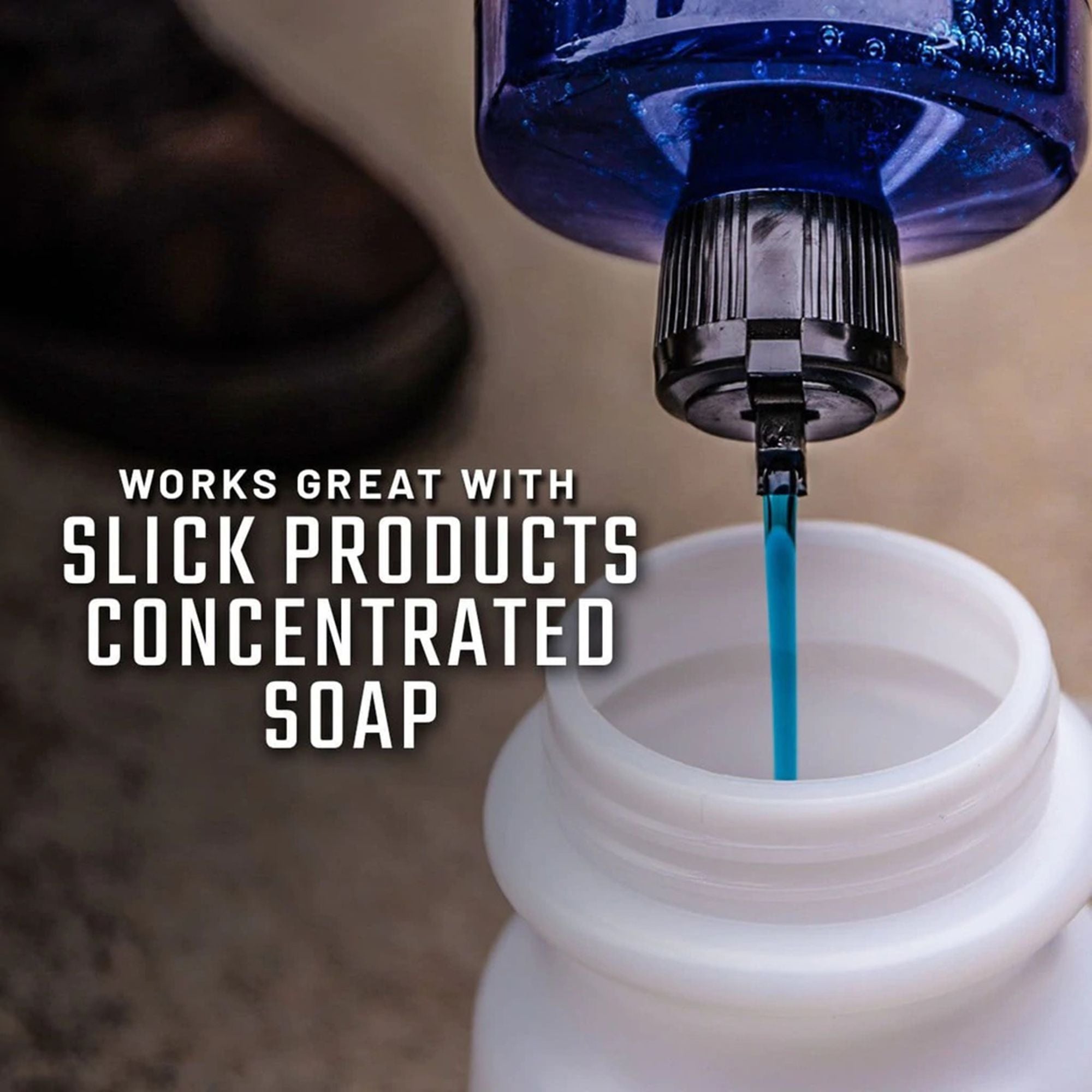 Slick Products 64 Ounce Wash & Wax Foam Sprayer Gun Concentrated Cleaner Bundle - VMInnovations