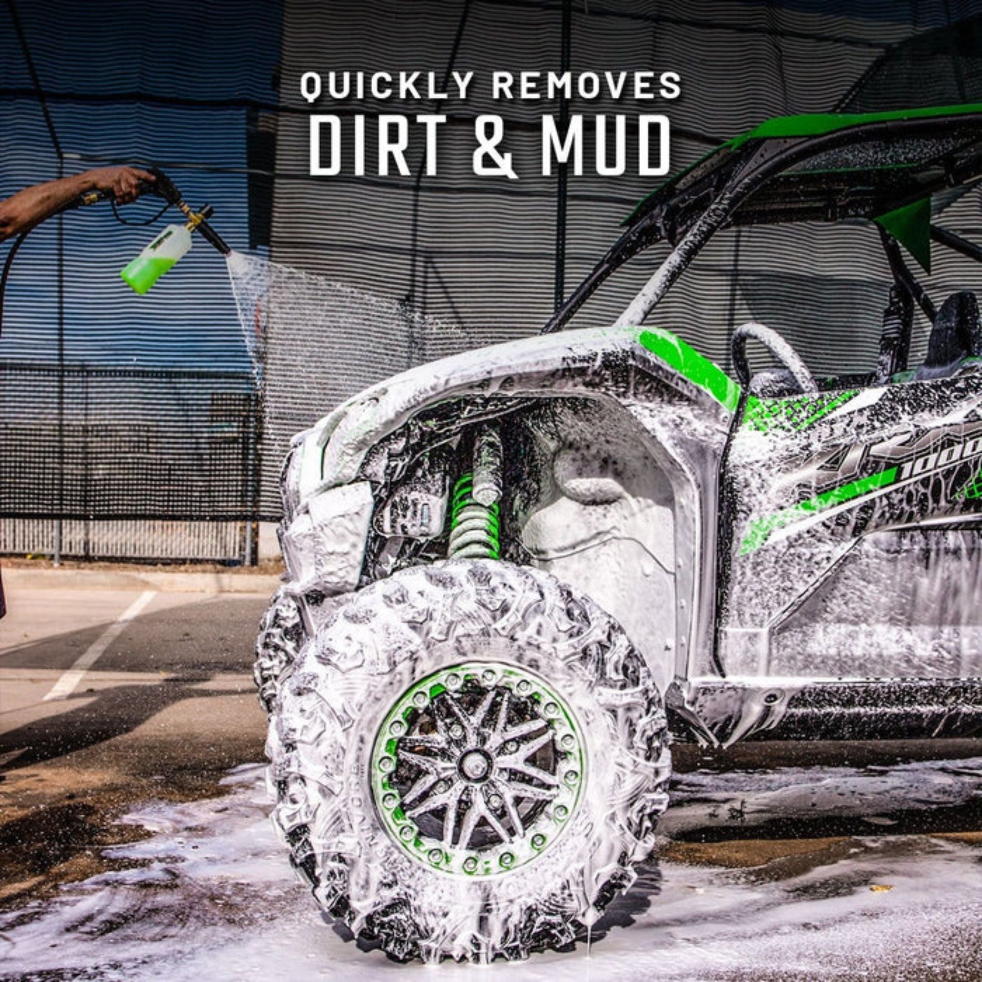 Slick Products 64 Ounce Off Road Foam Sprayer Cannon Concentrated Cleaner Bundle - VMInnovations
