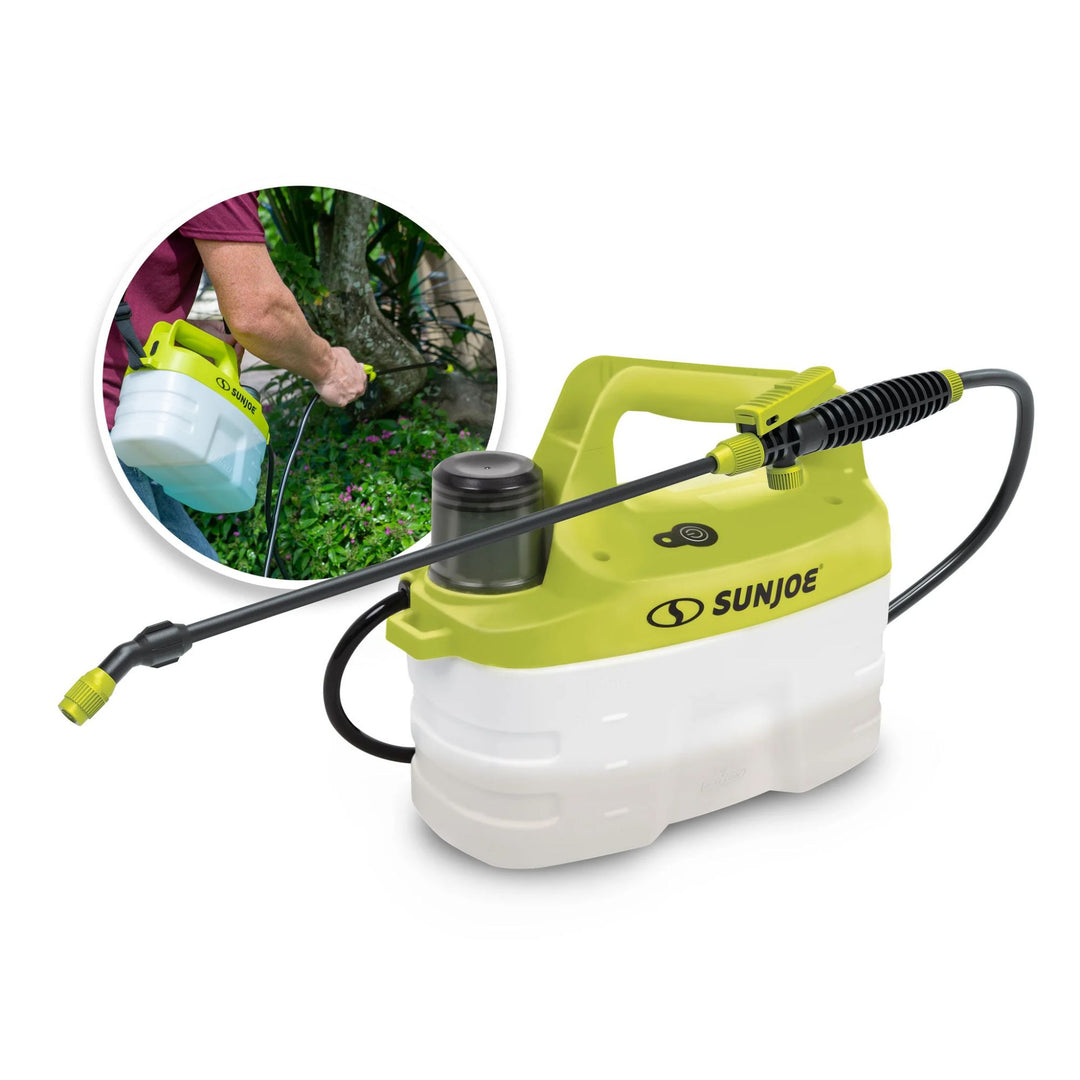 Sun Joe 4V Cordless Chemical Sprayer with 3W Motor and Battery, 1 Gal, SJ-APS-1G - VMInnovations