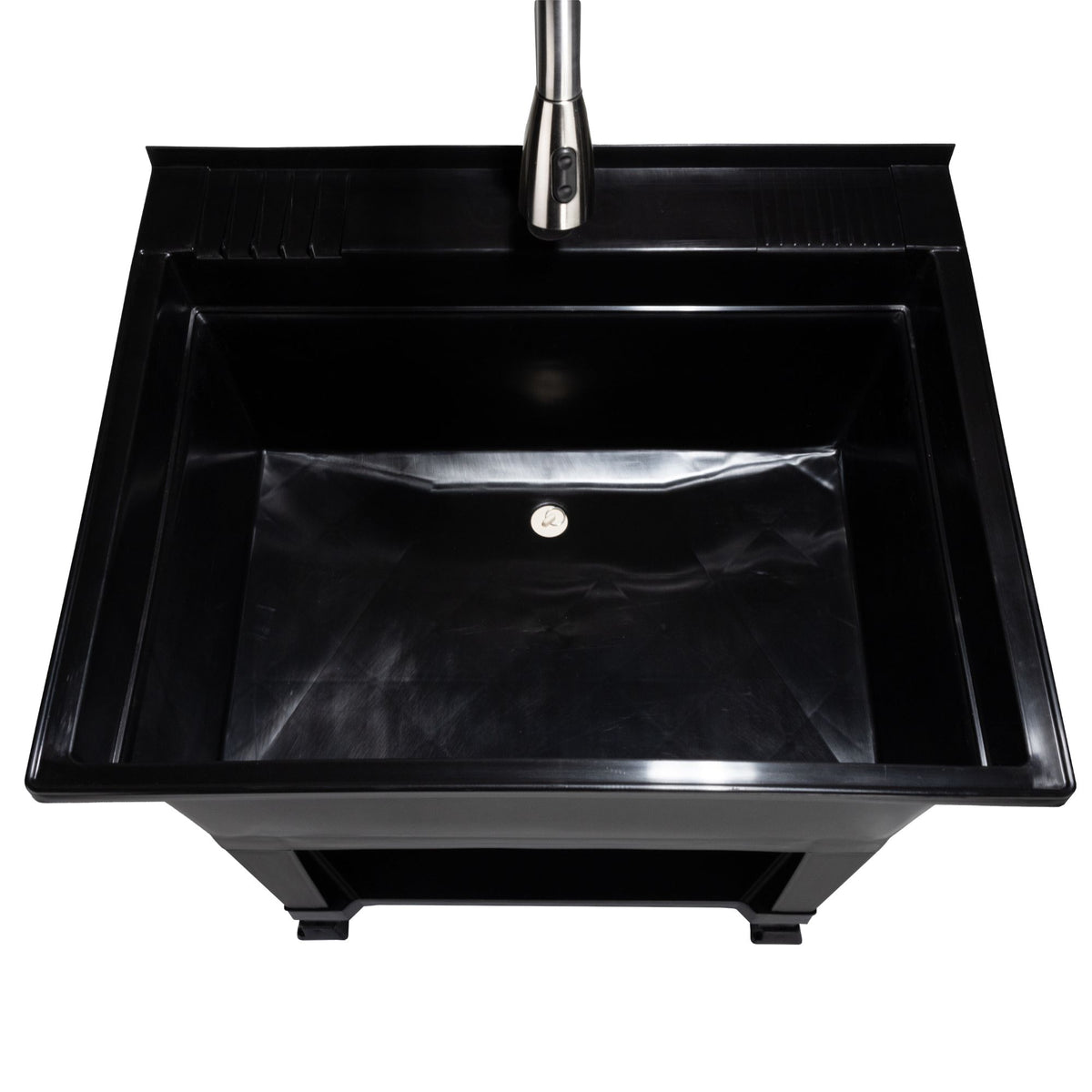 Utility Sink Heavy Duty Freestanding Utility Tub Sink, 30 x 24 Inches (Open Box) - VMInnovations