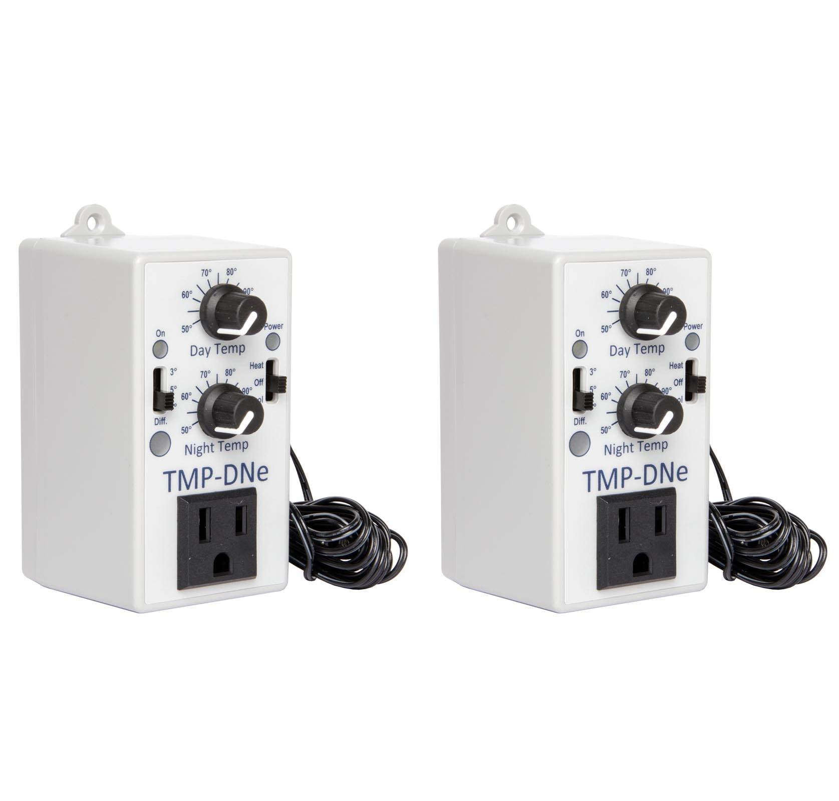 2 C.A.P TMP-DNE Day/Night Blower Air Conditioner Fan Temperature Controllers CAP
