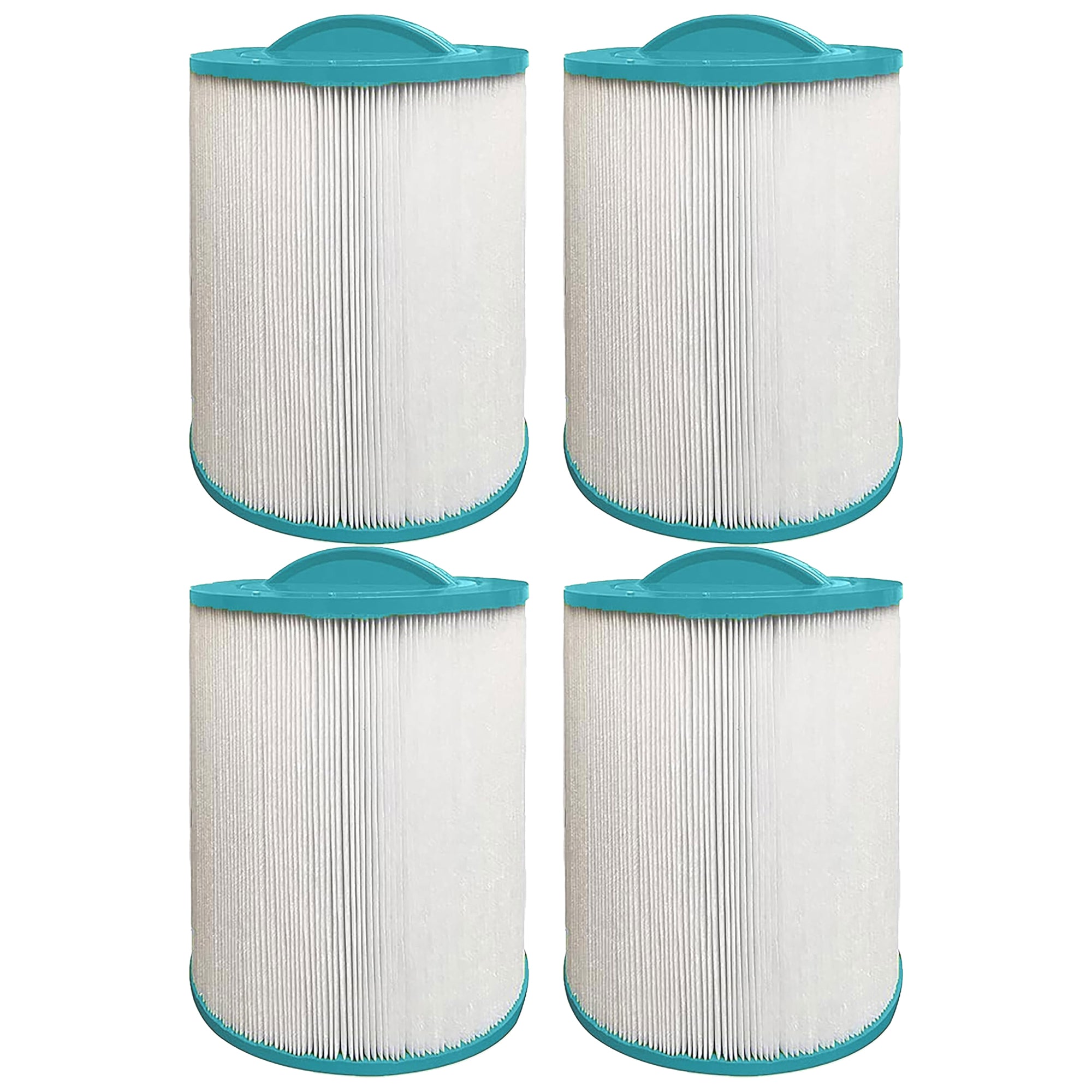 Hurricane 4 Pack HF6H502-01 Advanced Pool and Spa Filter Cartridge Replacement