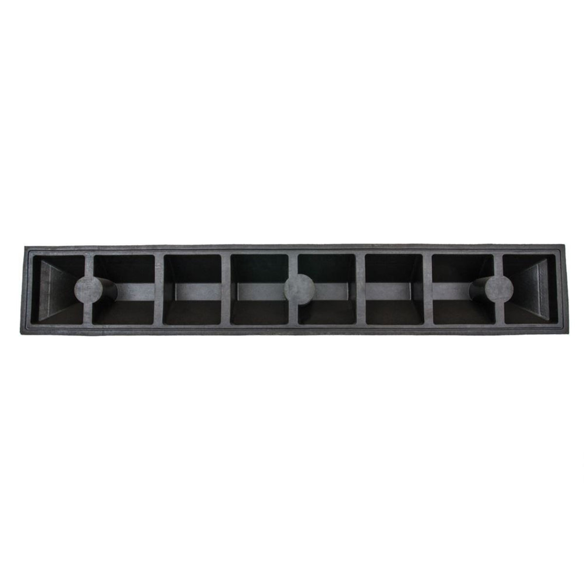 Guardian Parking Stop, 3Ft Rubber Curb with Mounting Holes, Black/Yellow, 2 Pack