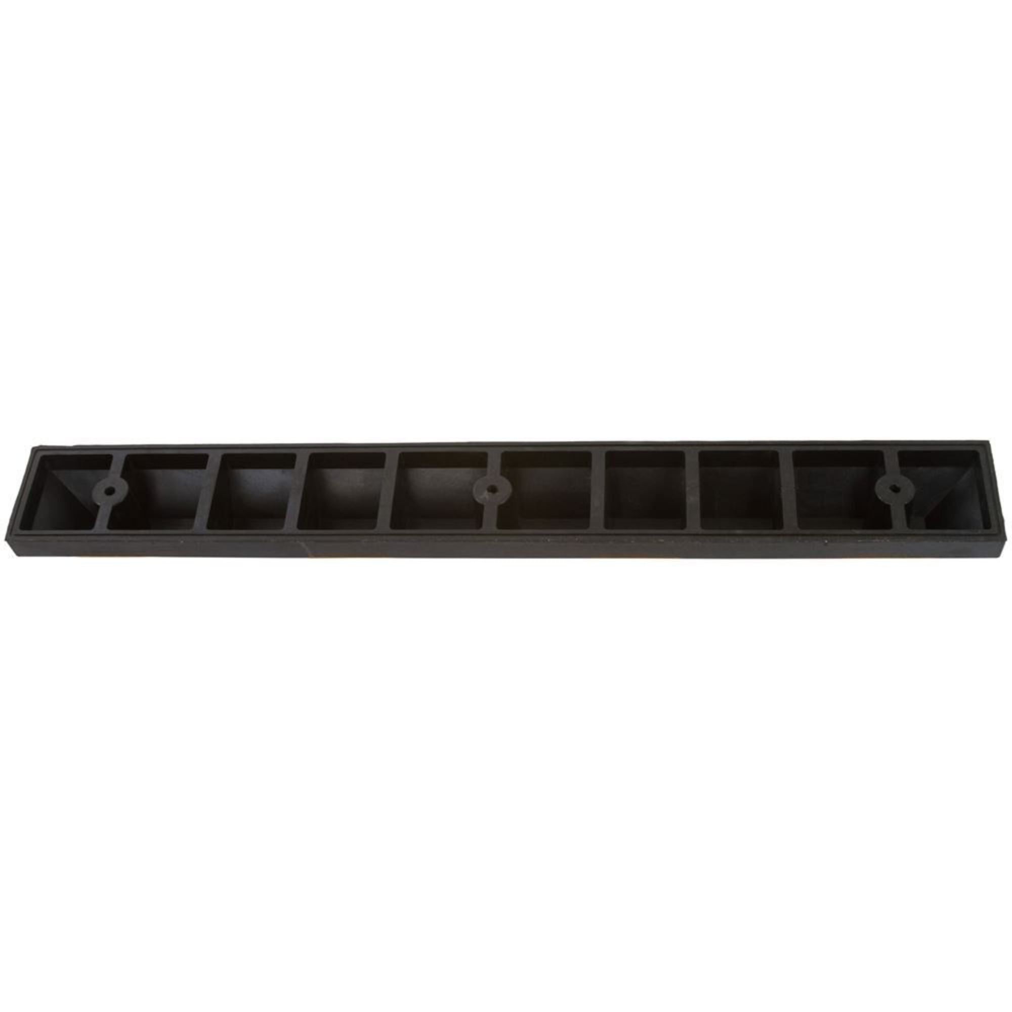Guardian Parking Stop 4'Long Rubber Curb w/Mounting Holes Black/Yellow(Open Box)