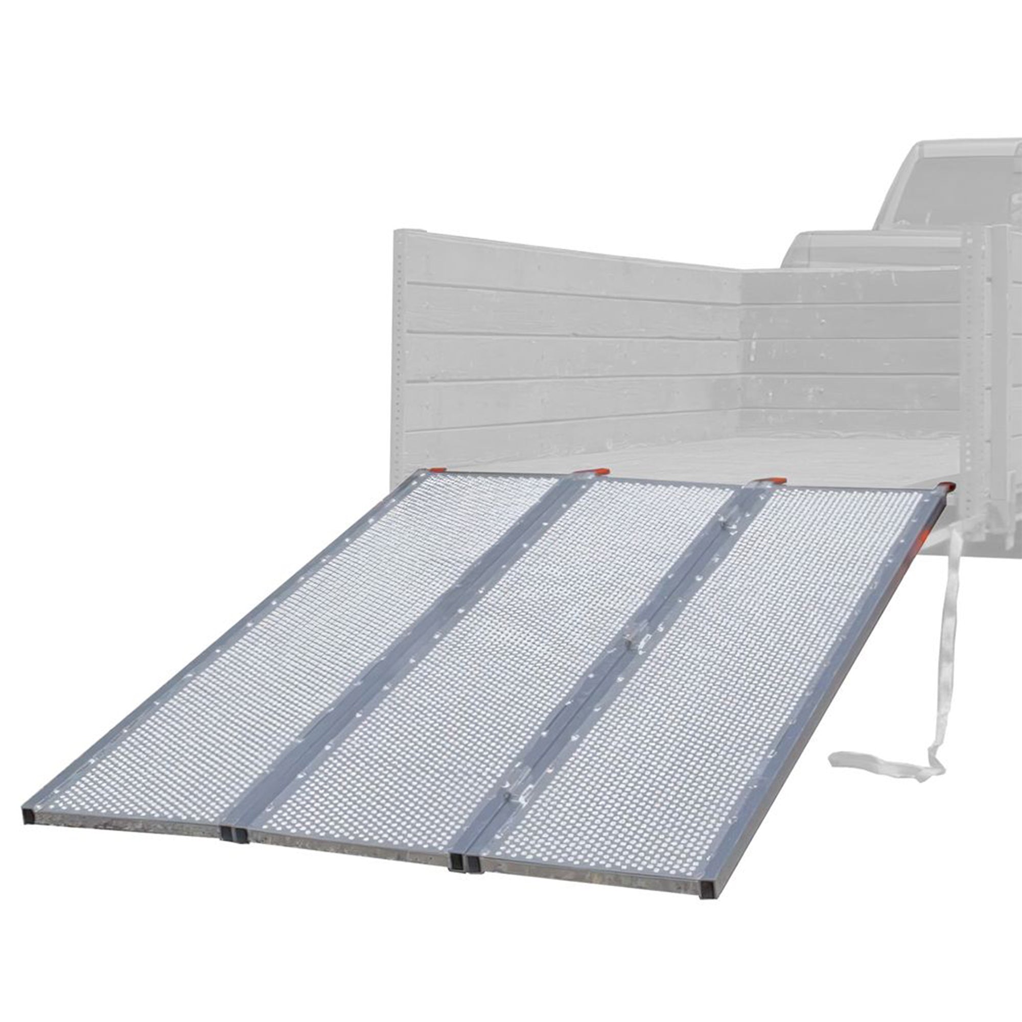 Black Widow 6’ 5” Punch Plate Aluminum Wide ATV Ramp, 1,500 Lbs Capacity (Used)