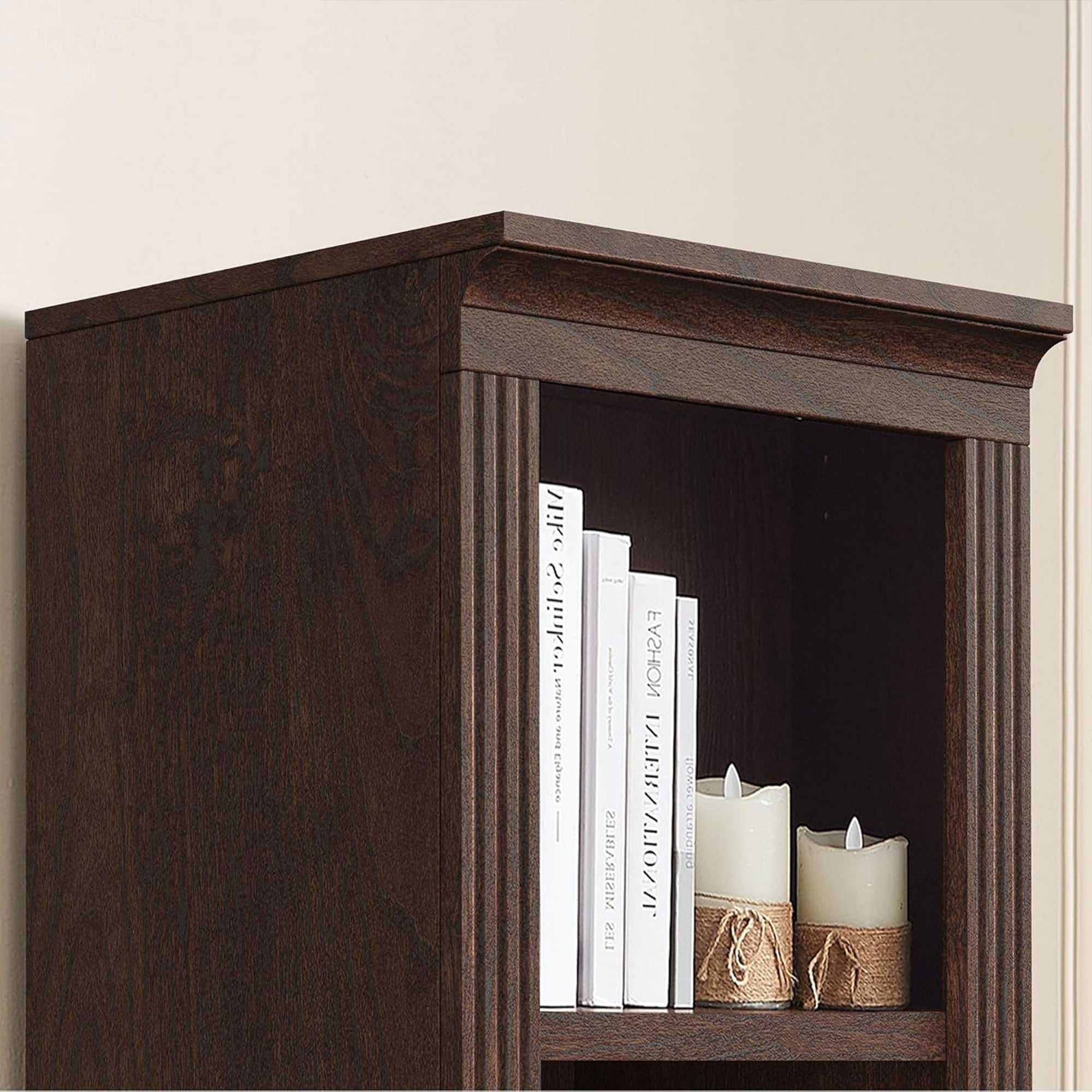 VAUXHILL & CO. Halston Narrow Bookcase, Adjustable Open Shelving Unit(For Parts) - VMInnovations