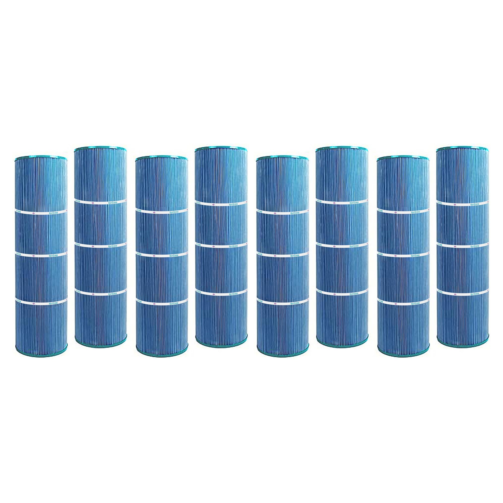Hurricane 8 Pack HF7489-04M Elite Aseptic Pool Filter Cartridge Replacement - VMInnovations