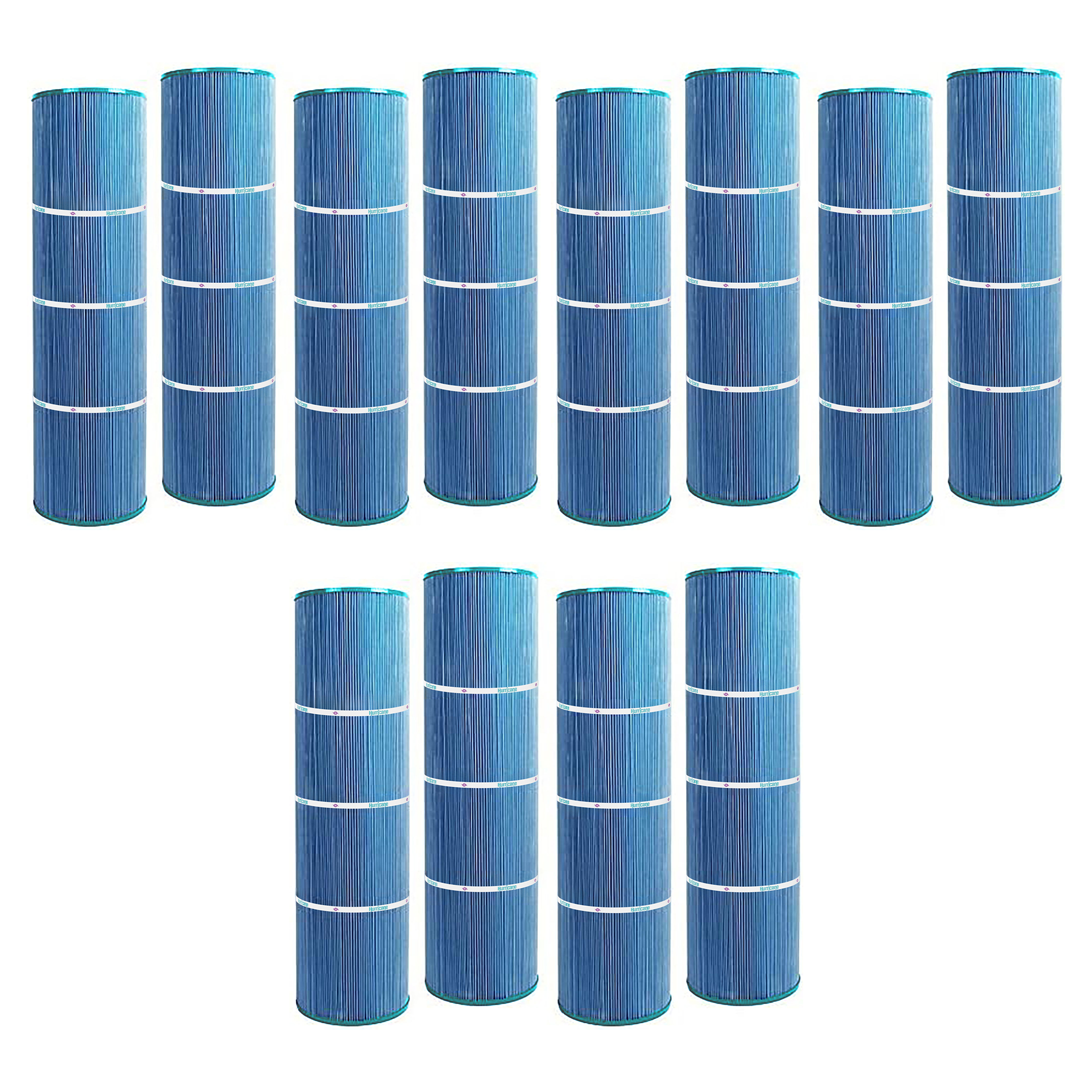 Hurricane 12 Pack HF7489-04M Elite Aseptic Pool Filter Cartridge Replacement