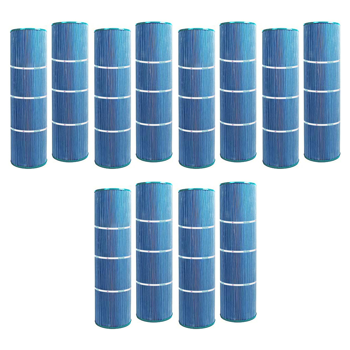 Hurricane 12 Pack HF7489-04M Elite Aseptic Pool Filter Cartridge Replacement