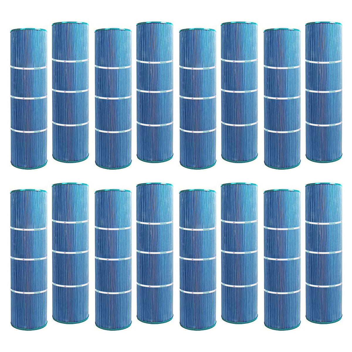 Hurricane 16 Pack HF7489-04M Elite Aseptic Pool Filter Cartridge Replacement
