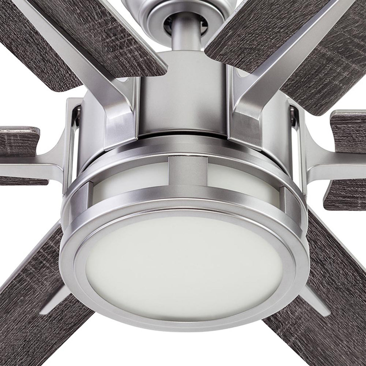 Honeywell Ceiling Fan, Quiet Motor & Remote, 56", Matte Nickel (For Parts) - VMInnovations