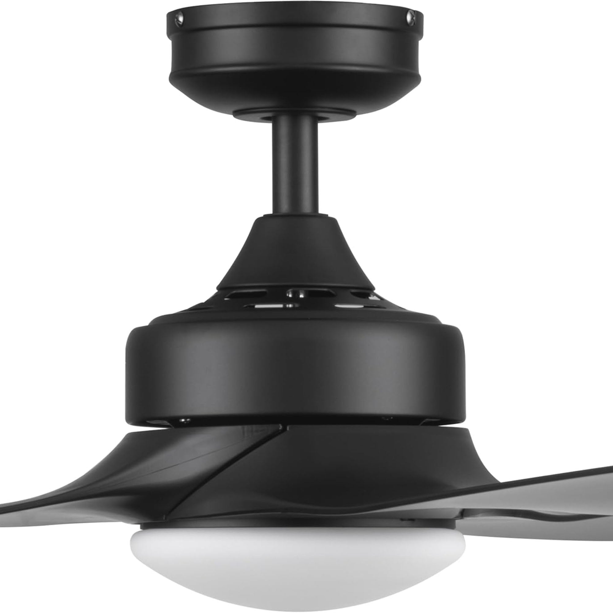 Honeywell Lynton 52" Ceiling Fan w/ Remote, & Reversible Blades, Matte Black - VMInnovations