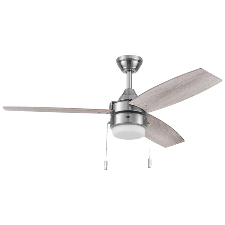 Honeywell Berryhill Ceiling Fan, Quiet Motor and Pull Chain, 48", Matte Black - VMInnovations