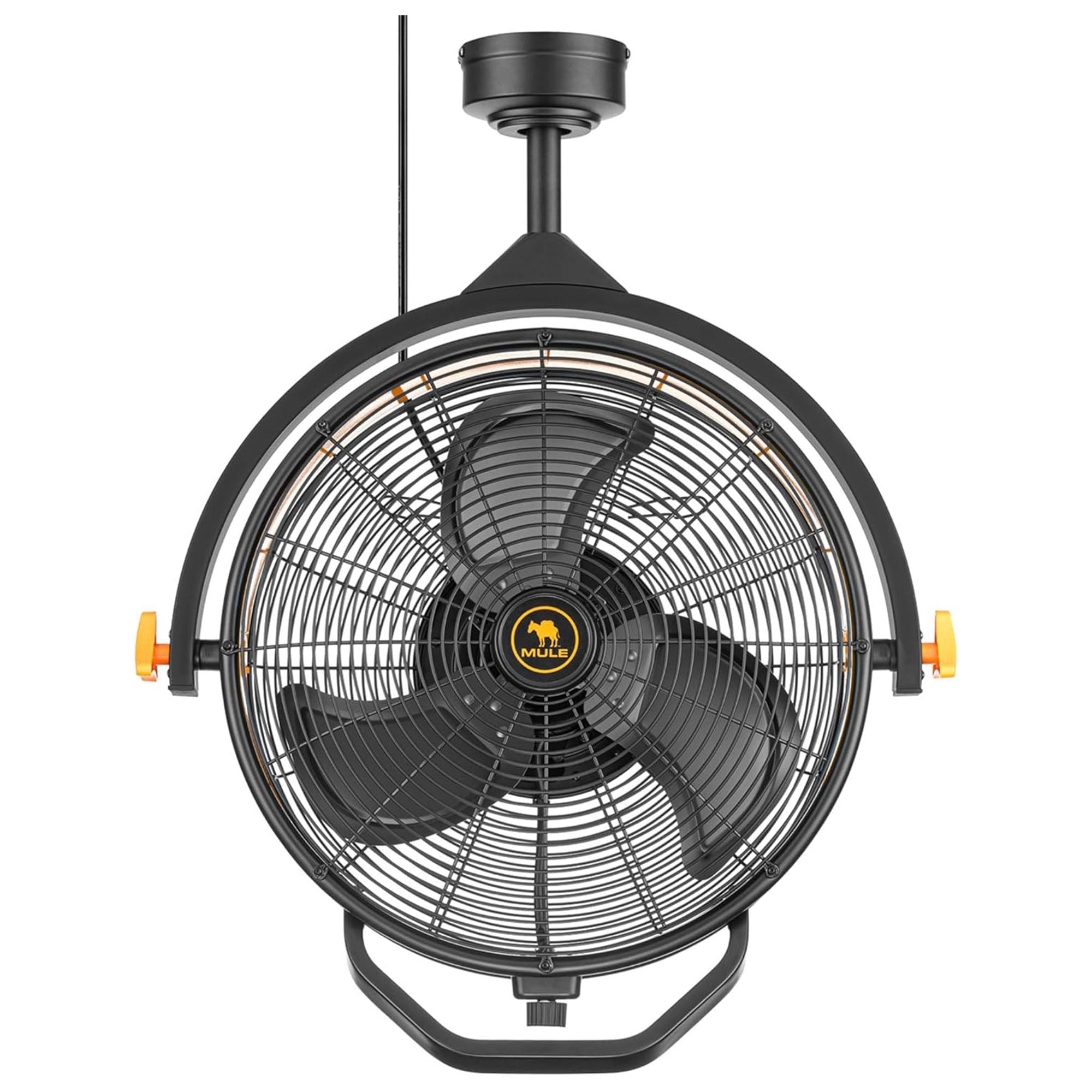 Mule 18" Fan XL, Dual Height Ceiling Mounting, Standard 3-Prong Plug (Open Box) - VMInnovations