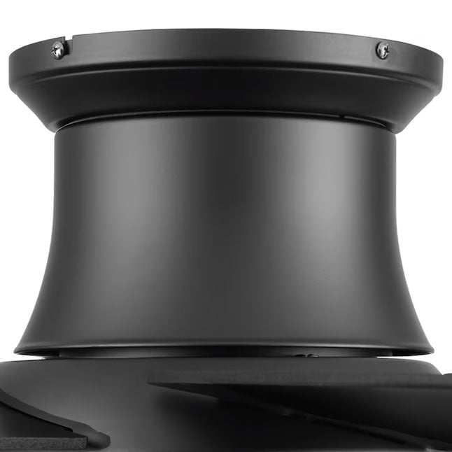 Honeywell 52" Modern Ceiling Fan LED Remote 5 Blade Indoor Tynesdale, Black - VMInnovations