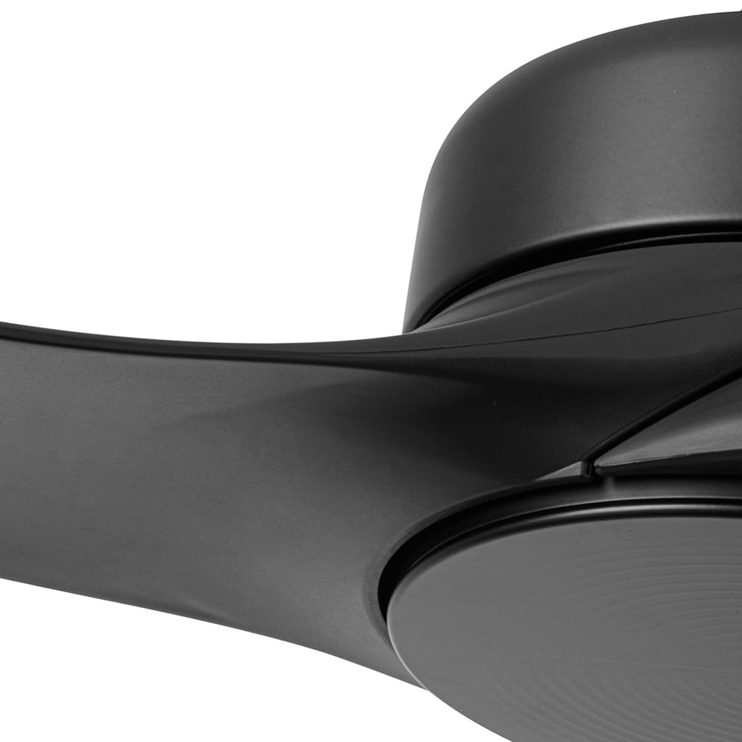 Honeywell Lynton 52" Ceiling Fan w/ Remote, & Reversible Blades, Matte Black - VMInnovations