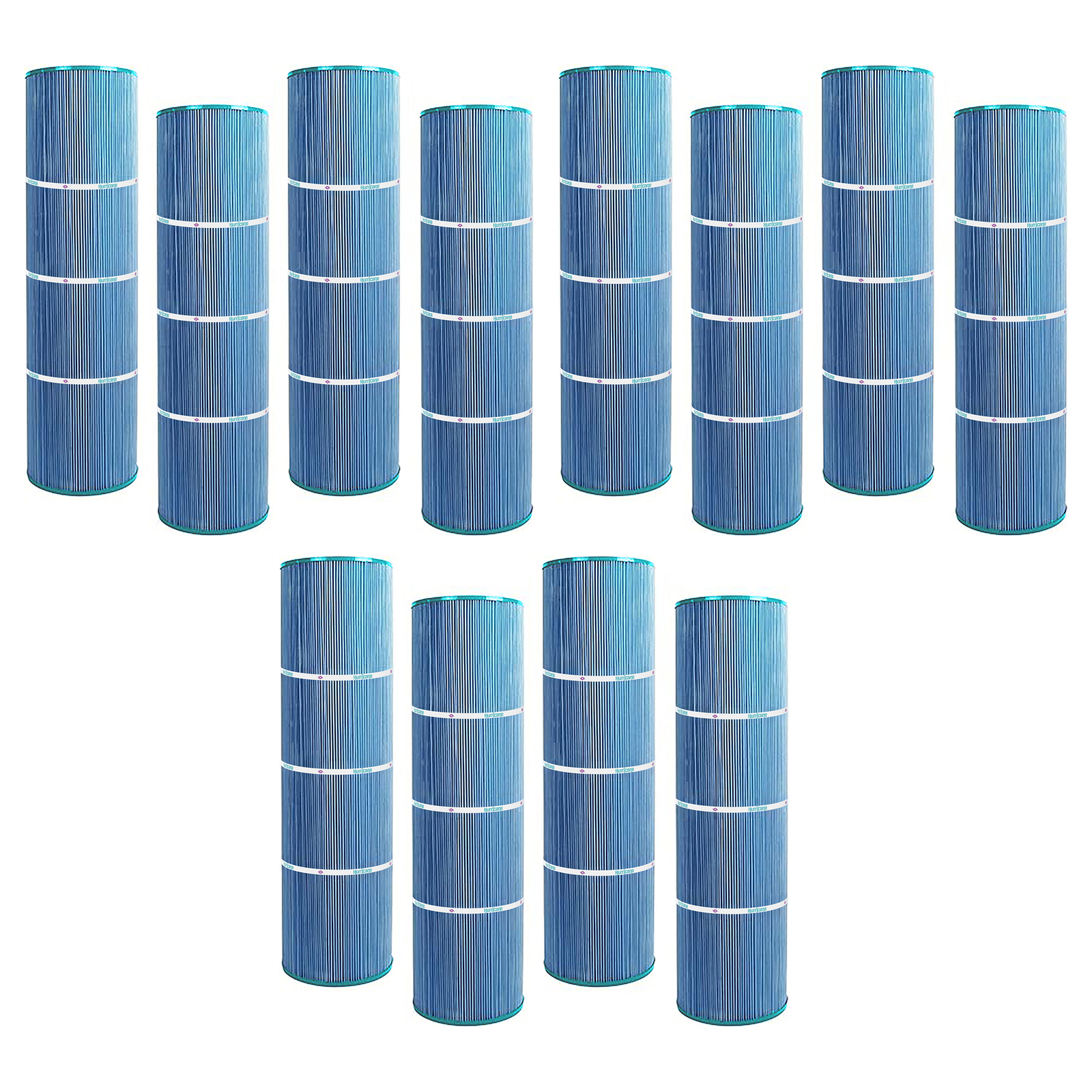 Hurricane 12 Pack HF7483-04M Elite Aseptic Pool Filter Cartridge Replacement - VMInnovations