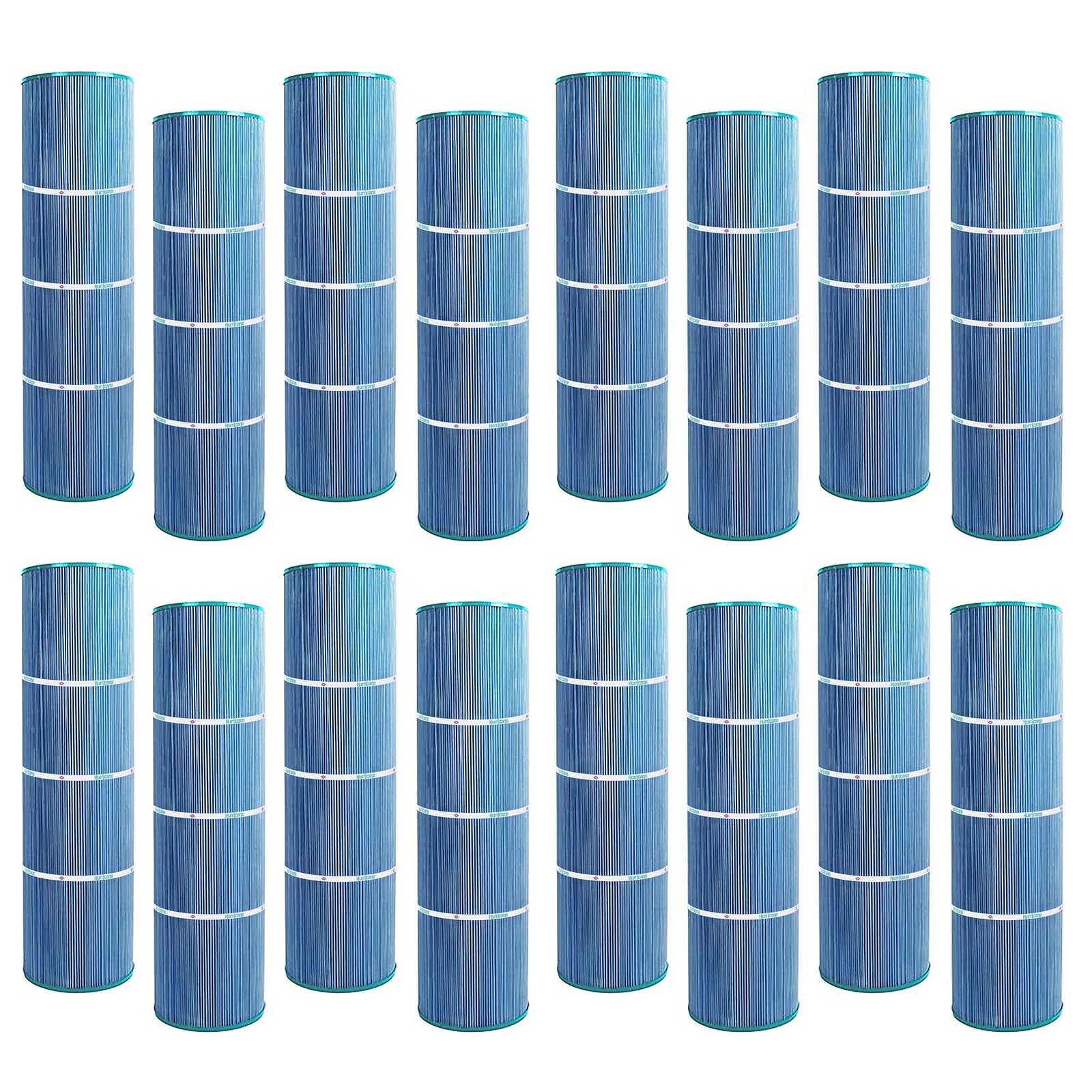 Hurricane 16 Pack HF7483-04M Elite Aseptic Pool Filter Cartridge Replacement - VMInnovations