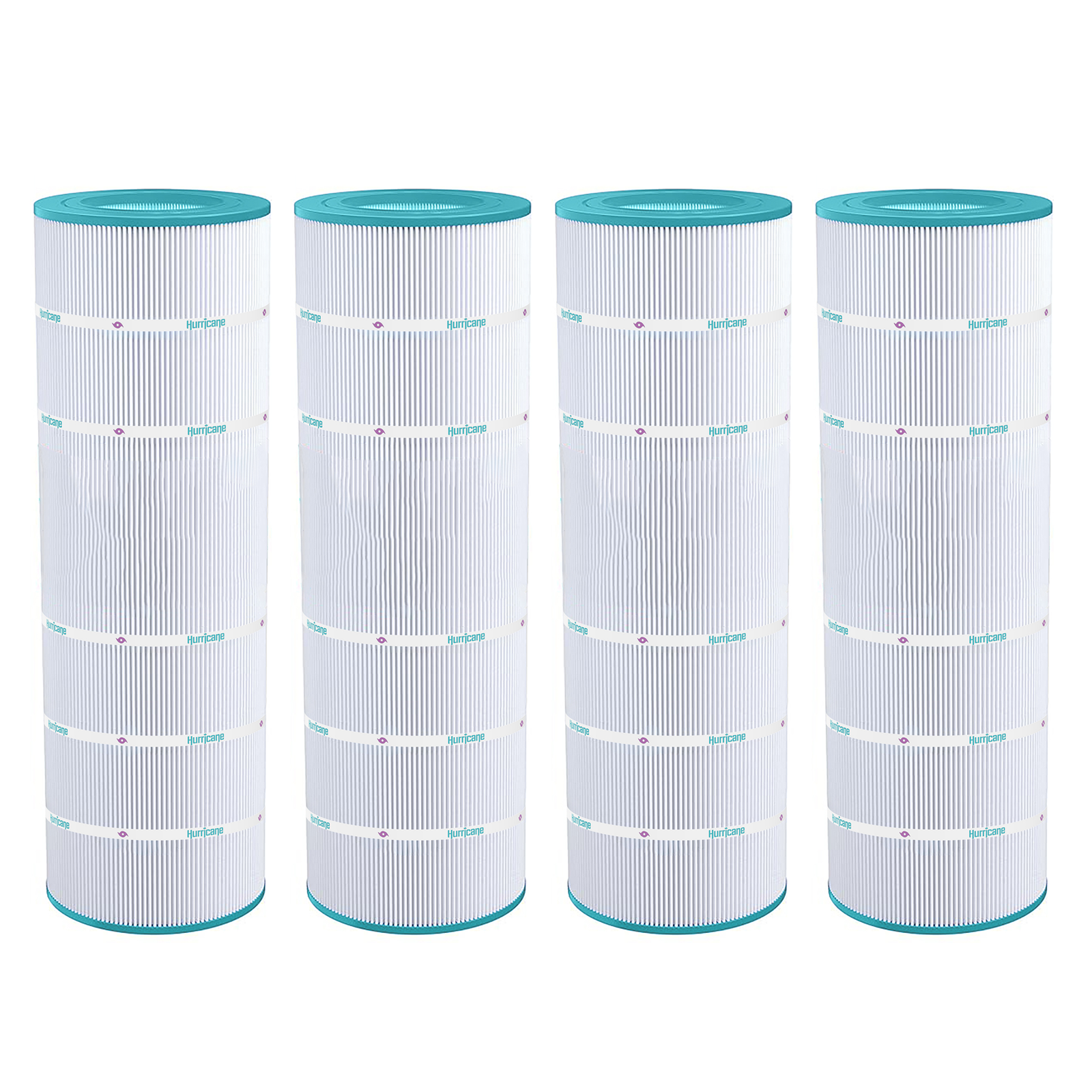 Hurricane 4 Pack HF9415-01 Advanced Pool and Spa Filter Cartridge Replacement - VMInnovations