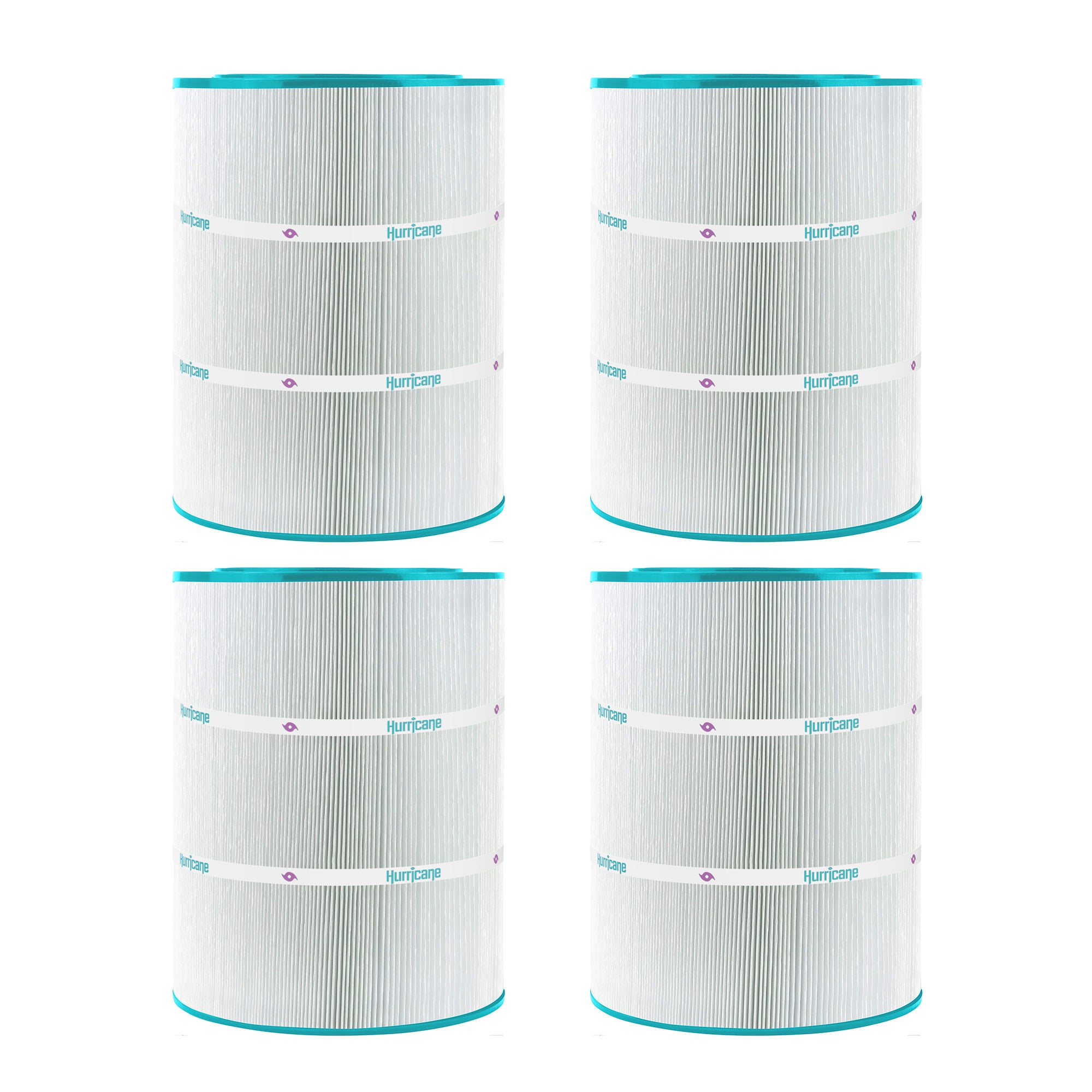 Hurricane 4 Pack HF9401-01 Advanced Pool and Spa Filter Cartridge Replacement - VMInnovations