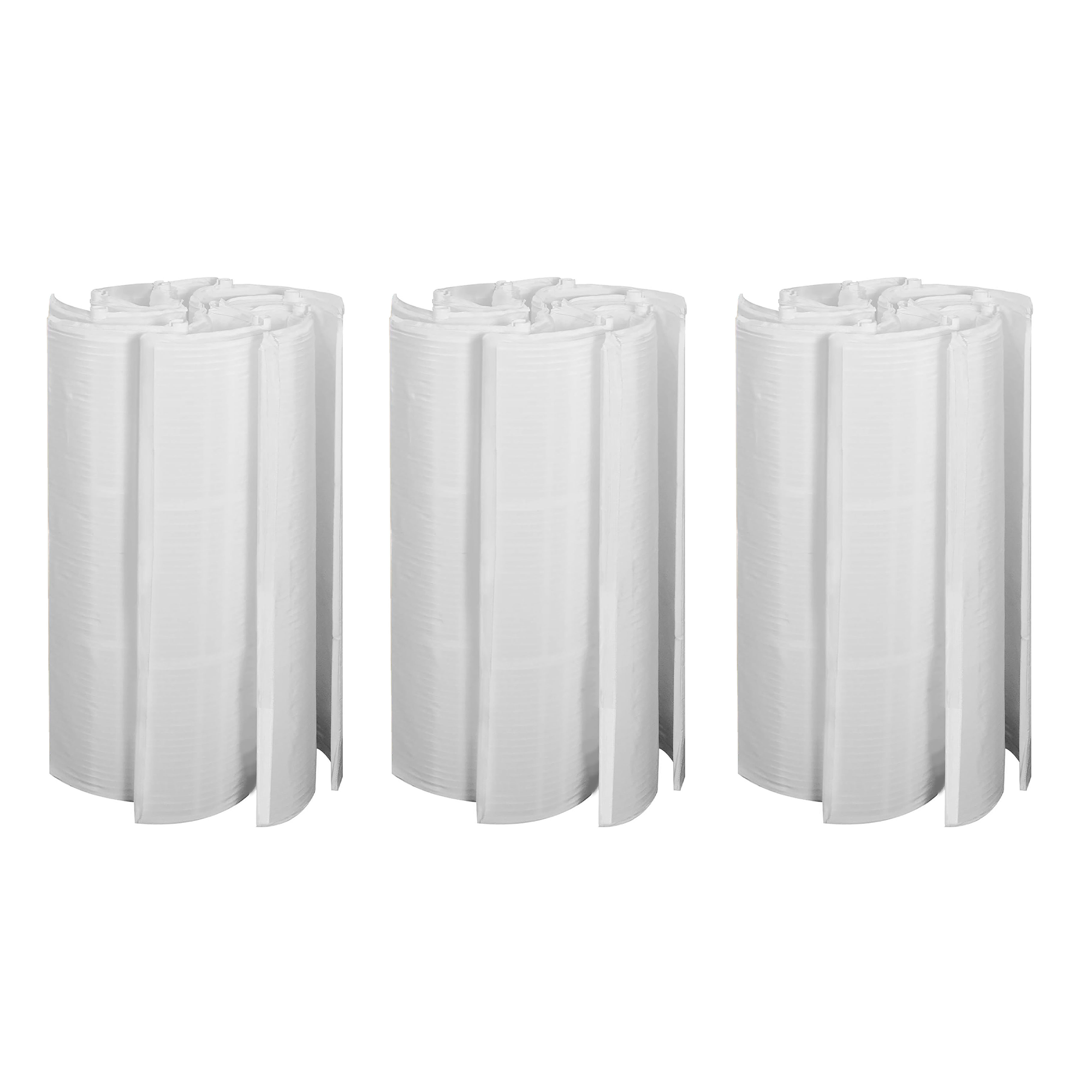 Hurricane 3 Pack HF-DE72-SET 72 sq ft DE Grid Filter Replacement w/ 7 Full Grids - VMInnovations