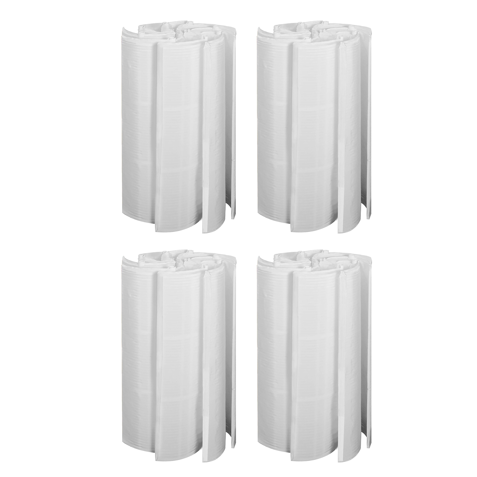 Hurricane 4 Pack HF-DE72-SET 72 sq ft DE Grid Filter Replacement w/ 7 Full Grids - VMInnovations
