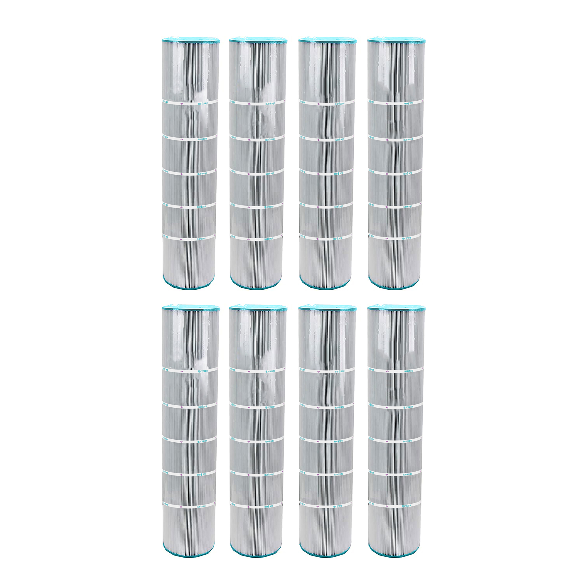 Hurricane 8 Pack HF7472-04 Advanced Pool and Spa Filter Cartridge Replacement - VMInnovations