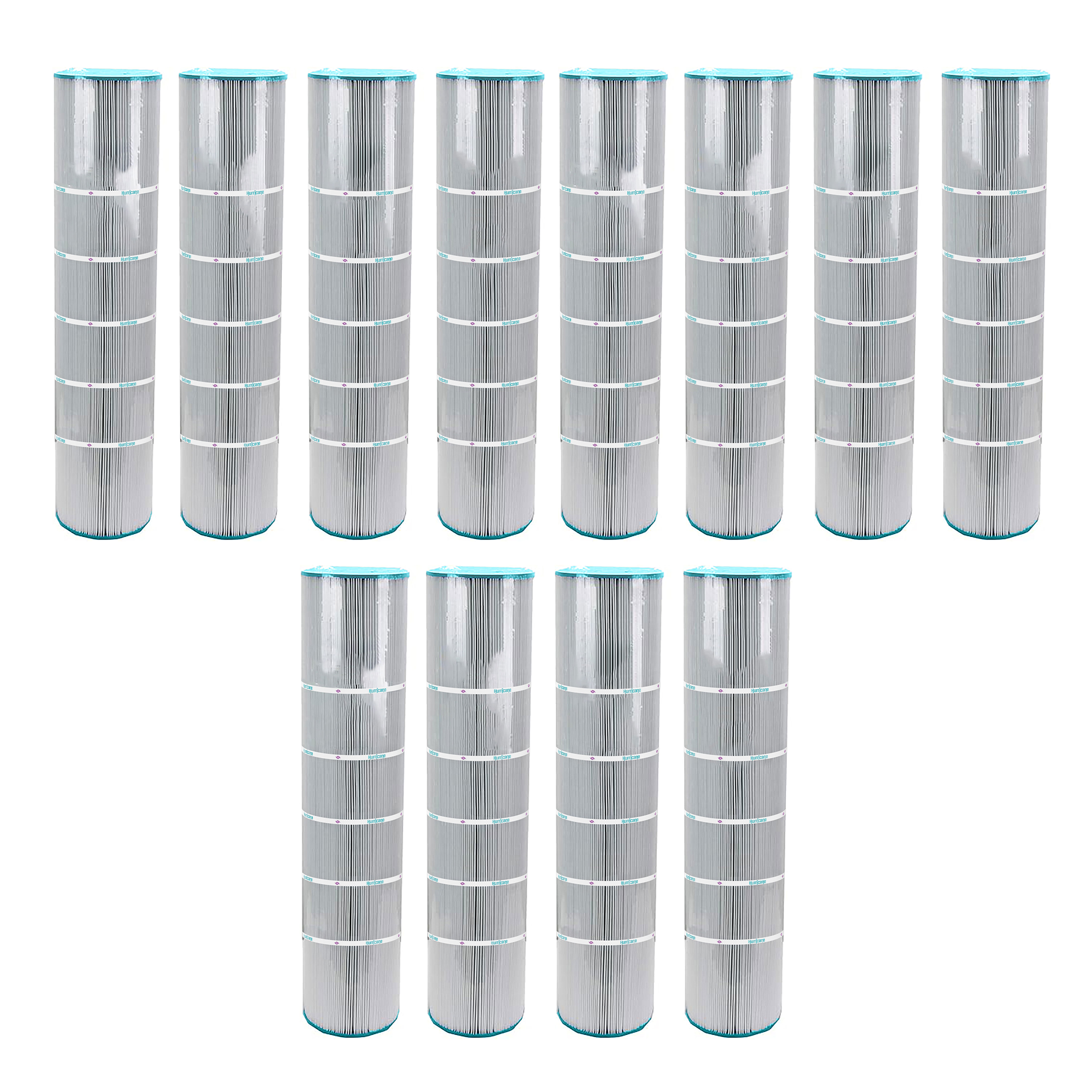 Hurricane 12 Pack HF7472-04 Advanced Pool and Spa Filter Cartridge Replacement - VMInnovations