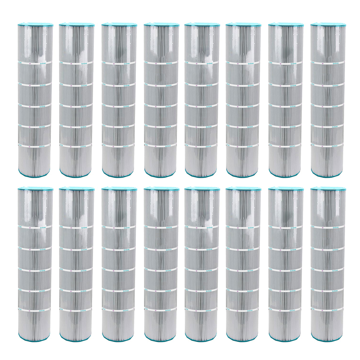 Hurricane 16 Pack HF7472-04 Advanced Pool and Spa Filter Cartridge Replacement