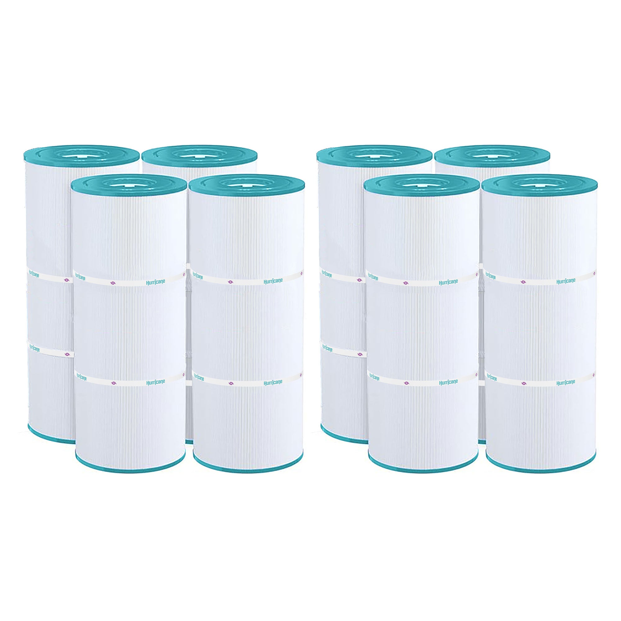 Hurricane 8 Pack HF56SV-04 Advanced Pool and Spa Filter Cartridge Replacement - VMInnovations
