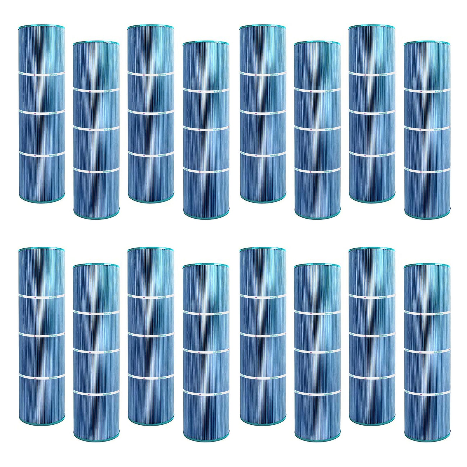 Hurricane 16 Pack HF7487-04M Elite Aseptic Pool Filter Cartridge Replacement - VMInnovations