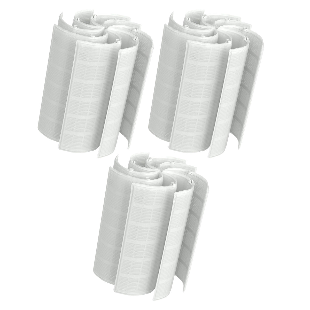 Hurricane 36 Sq Ft DE Grid Filter with 7 Full Grids and 1 Partial Grid, 3 Pack - VMInnovations