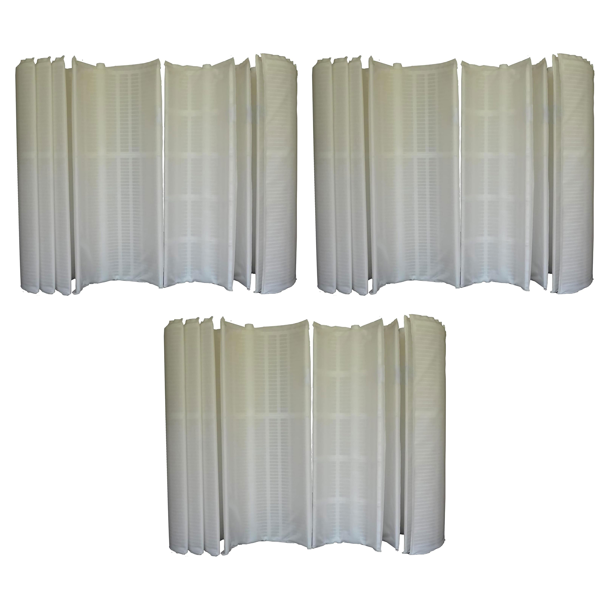 Hurricane 3 Pack HF-DE60-SET 60 Square Feet DE Grid Pool Filter Replacement - VMInnovations