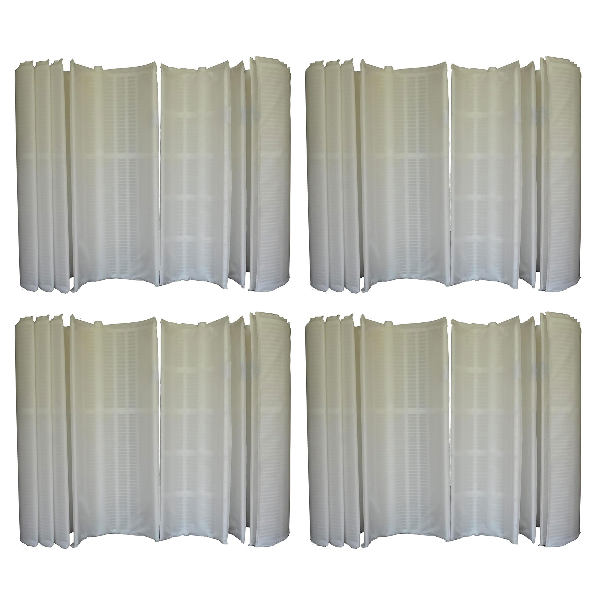 Hurricane 4 Pack HF-DE60-SET 60 Square Feet DE Grid Pool Filter Replacement - VMInnovations