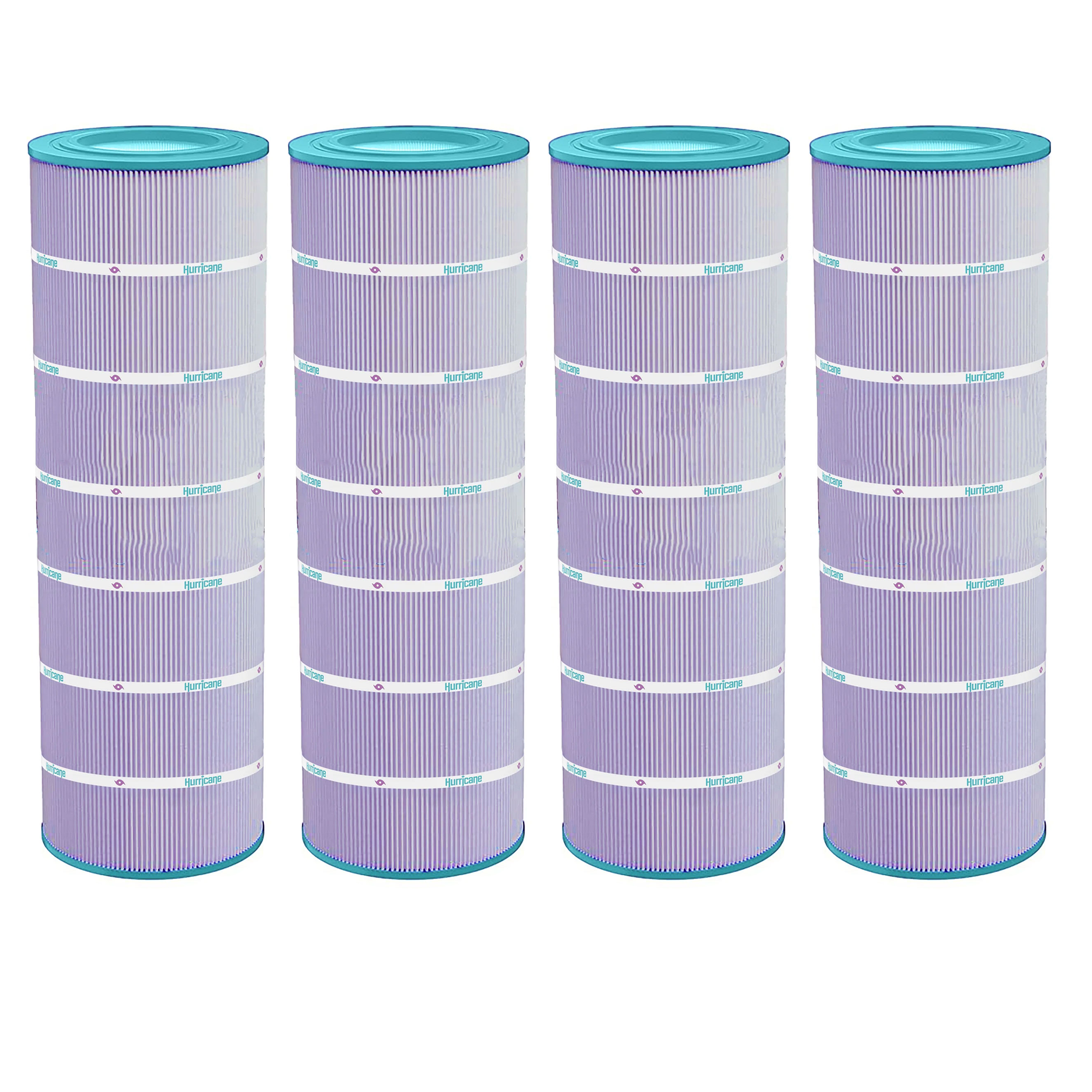 Hurricane 4 Pack HF9419-01P Platinum Purple Spa Filter Cartridge Replacement - VMInnovations