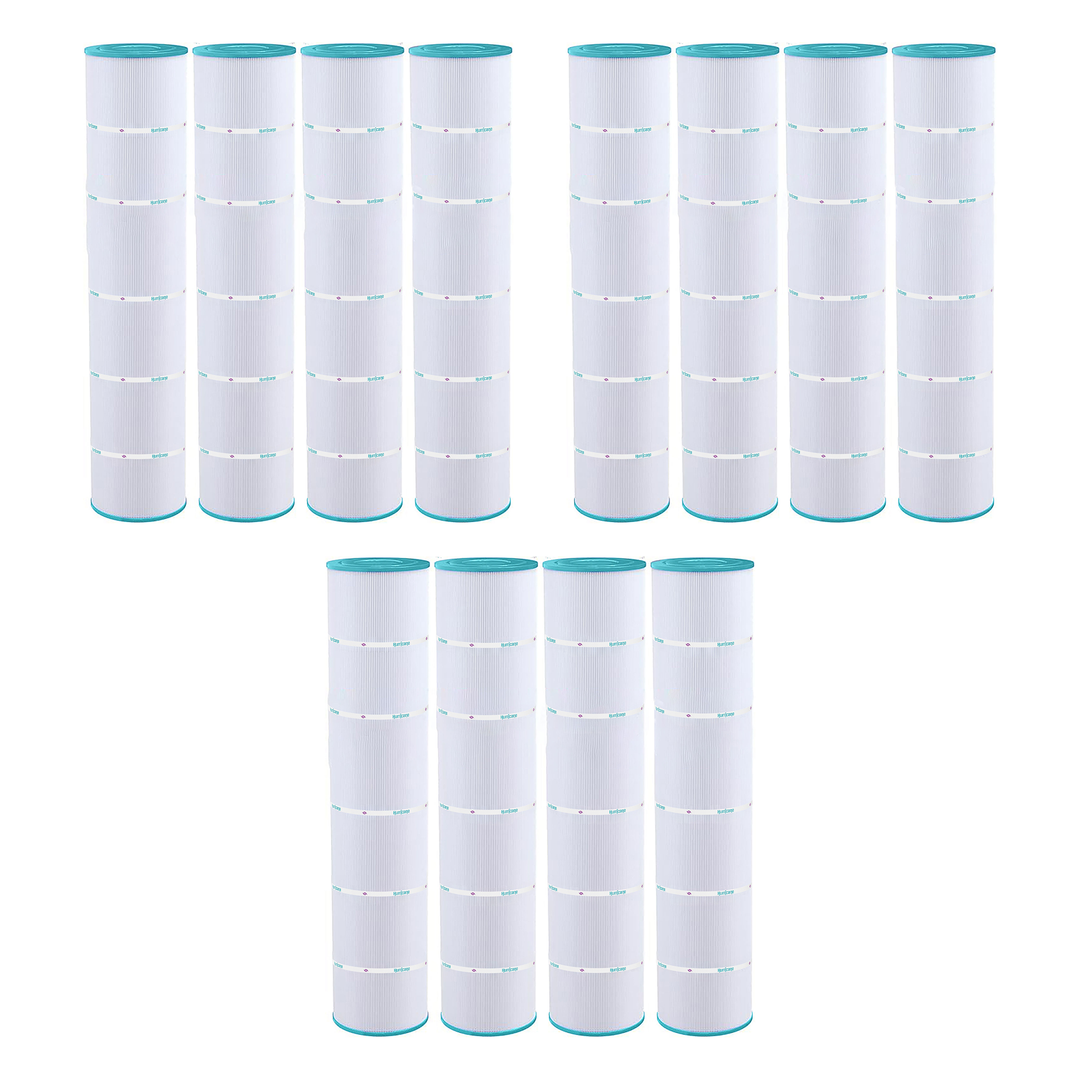 Hurricane 12 Pack HF7482-04 Advanced Pool and Spa Filter Cartridge Replacement