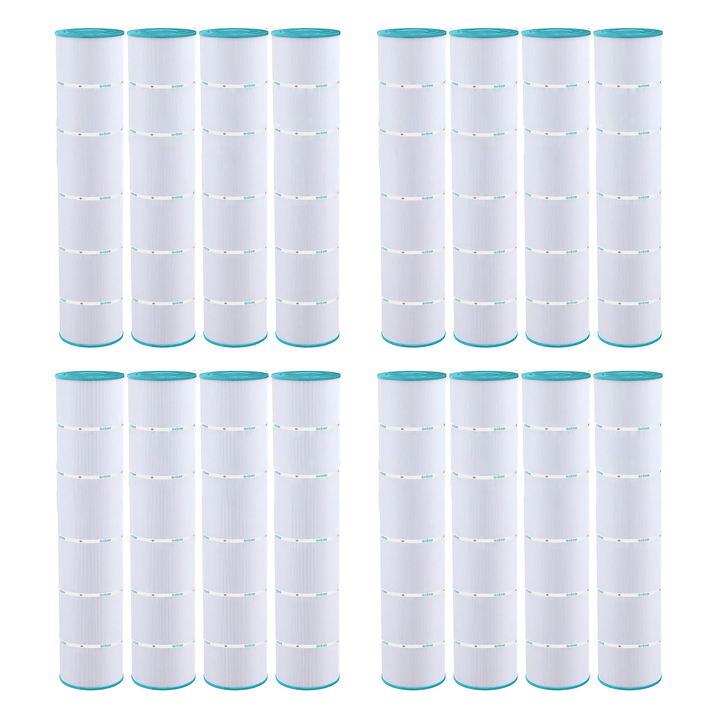 Hurricane 16 Pack HF7482-04 Advanced Pool and Spa Filter Cartridge Replacement