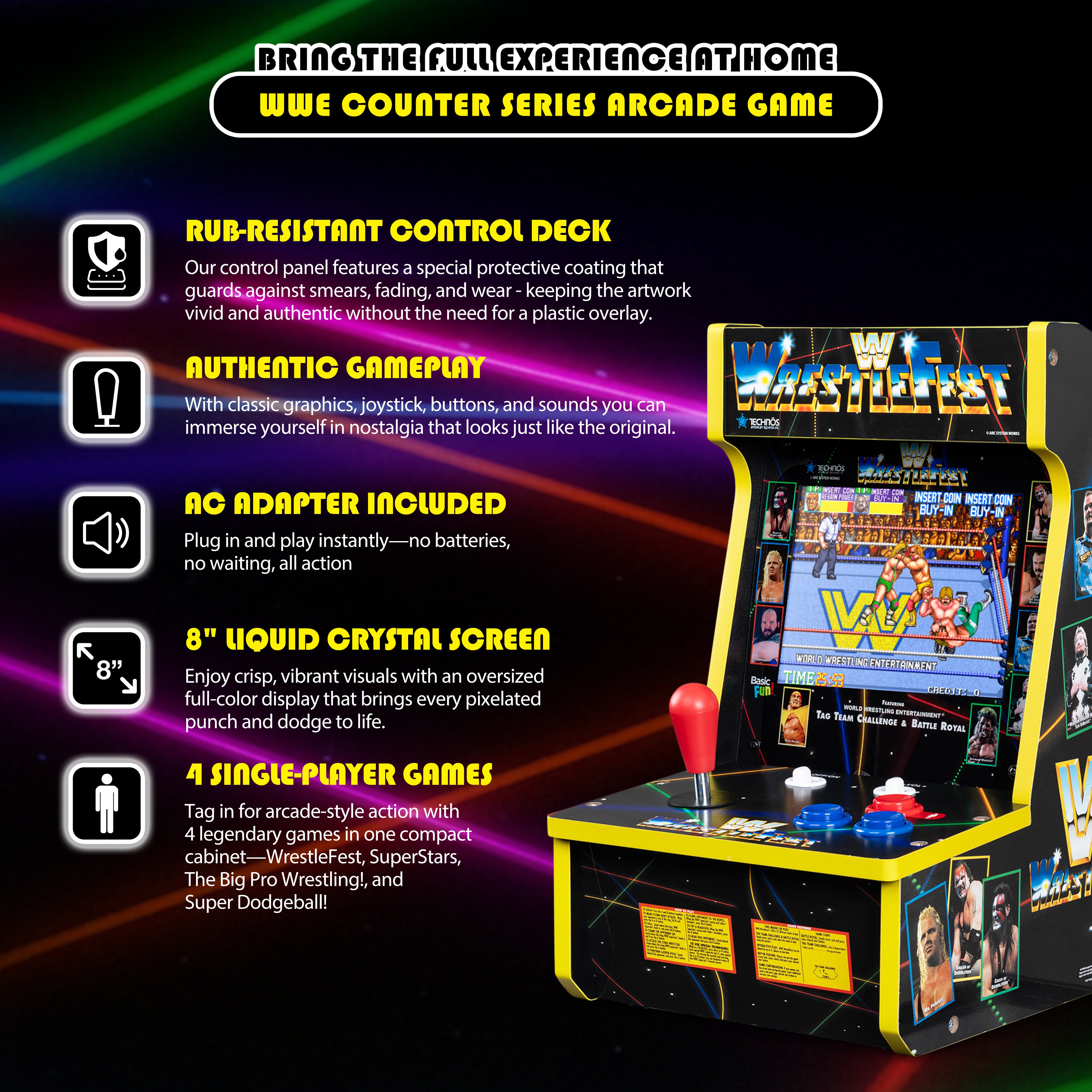 WWE Counter Arcade
